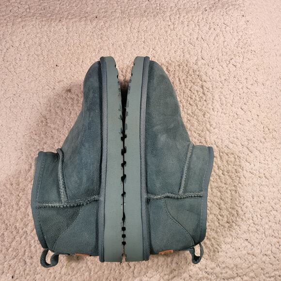 UGG Women's Classic Ultra Mini blue size women's bootie size 9 - Picture 6 of 8